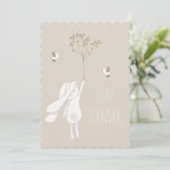 Brise auf der Breeze Gender Neutral Baby Dusche Einladung (Stehend Vorderseite)