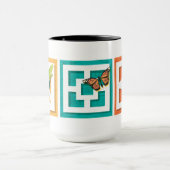 Brisenblöcke aus dem Mittelalter mit Krittern Tasse (Zentrum)