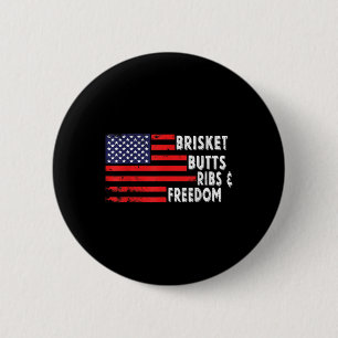 Brisket Hinterns Ribs and Freedom Grillen American Button