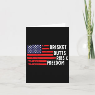 Brisket Hinterns Ribs and Freedom Grillen American Karte