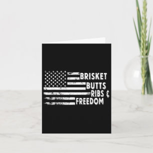 Brisket Hinterns Ribs and Freedom Grillen American Karte