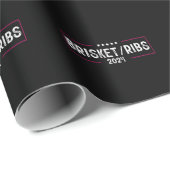 Brisket Ribs 2024 GRILLEN Barbecue politische Wahl Geschenkpapier (Rolleneckpunkt)