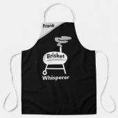 Brisket Whisperer Schürze - Smoker Magic Design (Vorderseite)