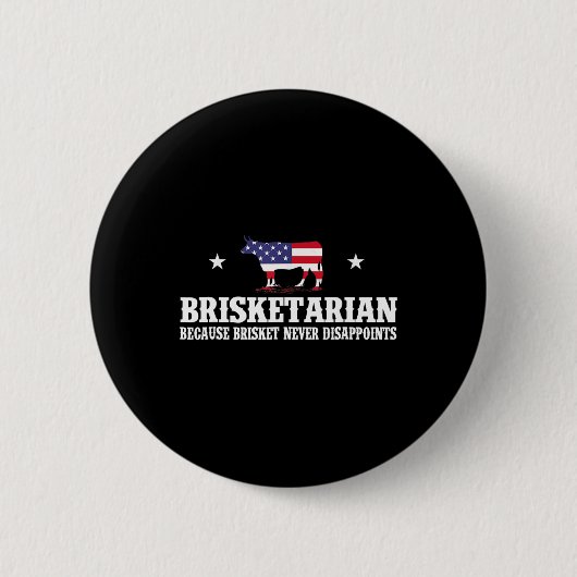 Brisketarisch, weil Brisket nie enttäuscht - B Button (Vorderseite)
