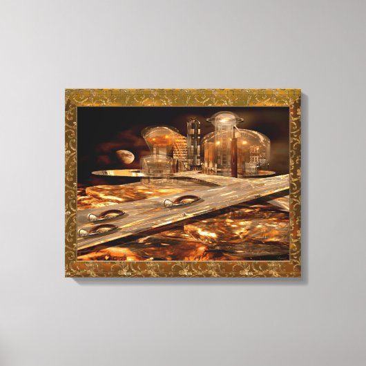 BriskPort überwundene Canvas Leinwanddruck (Vorderseite)