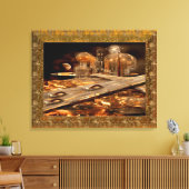 BriskPort überwundene Canvas Leinwanddruck (Insitu (Wohnzimmer))