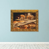 BriskPort überwundene Canvas Leinwanddruck (Insitu (Holzboden))