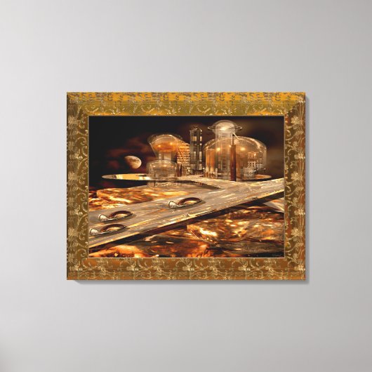 BriskPort überwundene Canvas Leinwanddruck (Vorderseite)