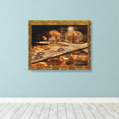 BriskPort überwundene Canvas Leinwanddruck (Insitu (Holzboden))