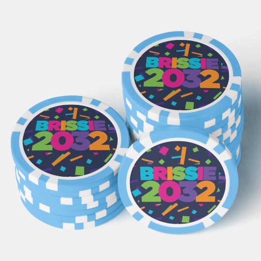 Brissie 2032 pokerchips (Stapel)