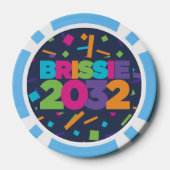 Brissie 2032 pokerchips (Rückseite)