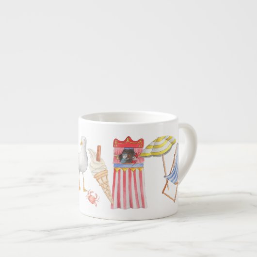 Bristish Küsteespresso-Tasse Espressotasse (Vorderseite Rechts)