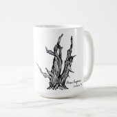 Bristlecone Kiefer Kaffeetasse (VorderseiteRechts)