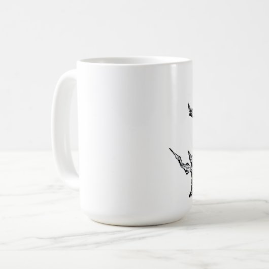 Bristlecone Kiefer Kaffeetasse (Vorderseite Links)