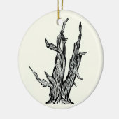 Bristlecone Kiefer Keramik Ornament (Links)
