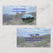 Bristlecone Pine Tree Visitenkarte (Vorne/Hinten)