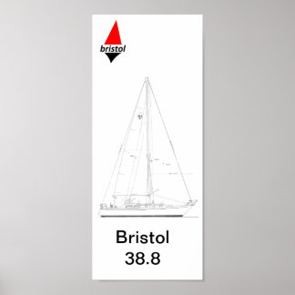 Bristol 38,8 Sloop Poster