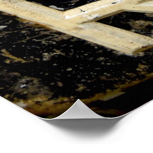 Bristol 403, 1955, nicht restauriert. poster (Ecke)