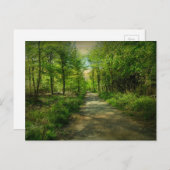 Bristol Avon Forest im Frühling. Postkarte (Vorne/Hinten)