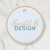 Bristol B Design Geschenkanhänger (Vorderseite)