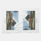 Bristol Bahnhof Bristol Virginia Geschirrtuch (Horizontal)