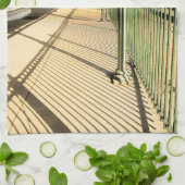 Bristol Bahnhofsplattform Wasserfarbeneffekt Geschirrtuch (Gefaltet)