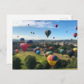 Bristol Balloon Fiesta Postkarte (Vorne/Hinten)