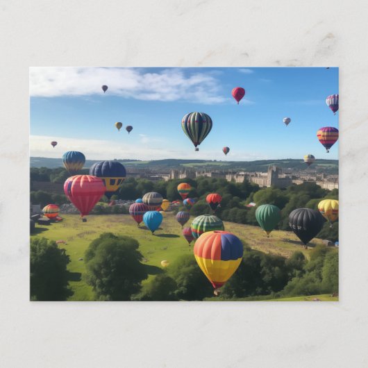 Bristol Balloon Fiesta Postkarte (Vorderseite)
