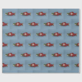 Bristol Bay Sockeye Lachs No Pebble Mine Geschenkpapier (Flach)