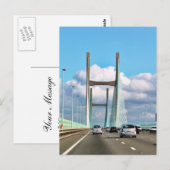 Bristol-Brücke Postkarte (Vorne/Hinten)