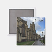 Bristol Cathedral Magnet (Vorderseite/Rückseite)