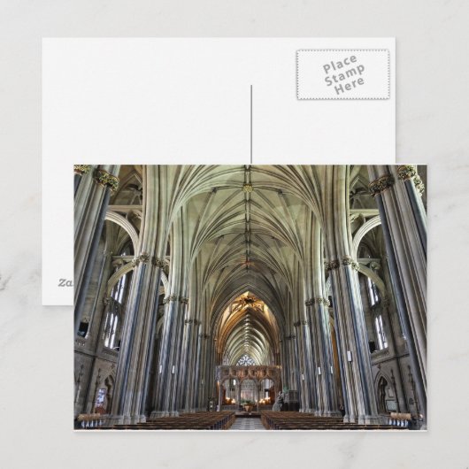 Bristol Cathedral Postkarte (Vorne/Hinten)