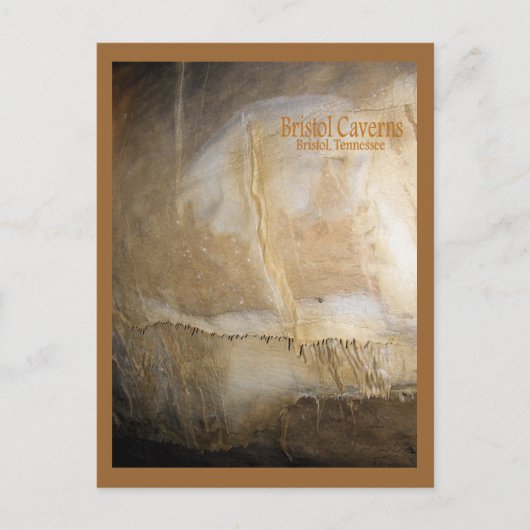 Bristol Caverns Postkarte (Vorderseite)