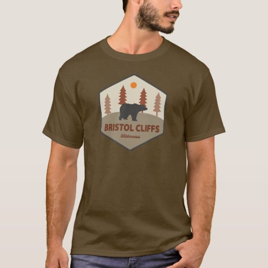 Bristol Cliffs Wilderness Bear T-Shirt (Vorderseite)