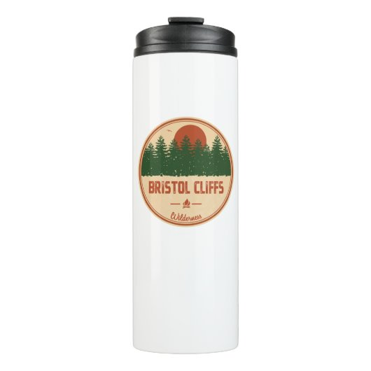 Bristol Cliffs Wilderness Vermont Thermosbecher (Vorderseite)