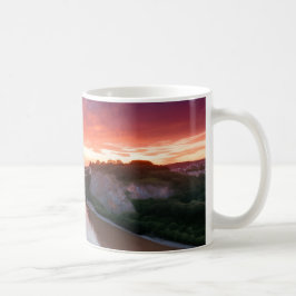 Bristol Clifton Suspension Bridge bei Sunset Tasse