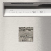 Bristol Connecticut Illustration Magnet (In Situ (Geschirrspüler))