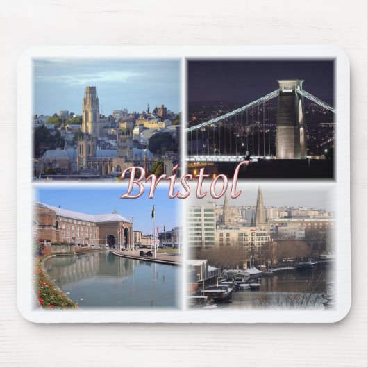 Bristol England Mousepad (Vorne)