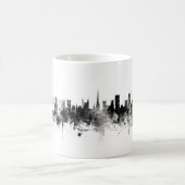Bristol England Skyline Black White Kaffeetasse (Mittel)