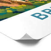 Bristol England Travel Print Poster (Ecke)