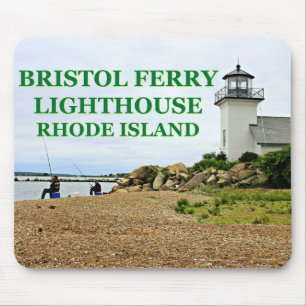 Bristol Ferry Lighthouse, Rhode Island Mousepad