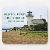 Bristol Ferry Lighthouse, Rhode Island Mousepad (Vorne)