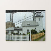 Bristol Ferry Lighthouse, Rhode Island Puzzle (Horizontal)