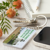 Bristol Ferry Lighthouse, Rhode Island Schlüsselanhänger (Vorderseite rechts)
