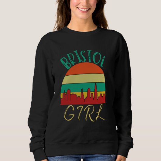 Bristol Girl Liebe Bristol Sweatshirt (Vorderseite)