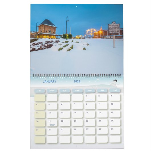 Bristol-Kalender Kalender (Jan 2026)