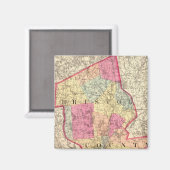 Bristol-Landkreis Magnet (Vorderseite/Rückseite)