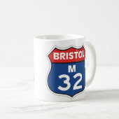 Bristol M32 Kaffeetasse (VorderseiteRechts)