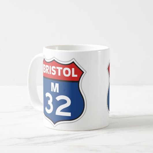 Bristol M32 Kaffeetasse (Vorderseite Links)