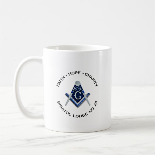 Bristol Masonic Tasse (Links)